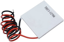 Load image into Gallery viewer, Aideepen 5pcs TEC1-12706 12V 6A Heatsink Thermoelectric Cooler Cooling Peltier Plate Module 40x40MM