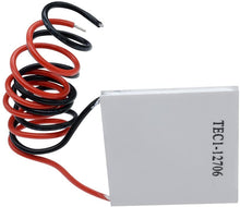 Load image into Gallery viewer, Aideepen 5pcs TEC1-12706 12V 6A Heatsink Thermoelectric Cooler Cooling Peltier Plate Module 40x40MM