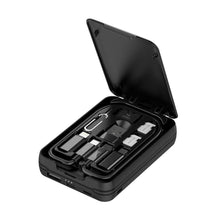 Load image into Gallery viewer, BUDI Multi-function Smart Adapter Card Storage Data Cable USB Box Universal Wireless Charger for iPhone Xiaomi Huawei