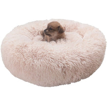 Load image into Gallery viewer, Pet Dog Bed Long Plush Super Soft Pet Bed Kennel Round Dog House Cat Bed For Dogs Bed Chihuahua Big Large Mat Bench Pet Supplies