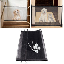 Load image into Gallery viewer, 2019 Magic Pet Dog Gate Pet Fence Barrier Folding Safe Guard Indoor Outdoor Puppy Dog Separation Protect Enclosure Pet Supplies