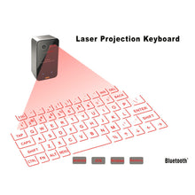 Load image into Gallery viewer, Bluetooth Laser keyboard Wireless Virtual Projection Portable keyboard for Iphone Android Smart Phone Ipad Tablet PC Notebook