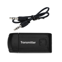 Load image into Gallery viewer, BT450 Mini Wireless Bluetooth Transmitter Stereo Audio Music Adapter for TV Phone PC Y1X2 MP3 MP4 TV PC USB plug