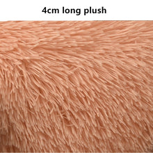 Load image into Gallery viewer, Pet Dog Bed Long Plush Super Soft Pet Bed Kennel Round Dog House Cat Bed For Dogs Bed Chihuahua Big Large Mat Bench Pet Supplies