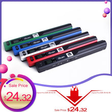 Load image into Gallery viewer, iScan Mini Portable Scanner 900DPI LCD Display JPG/PDF Format Document Image Iscan Handheld Scanner A4 Book Scanner