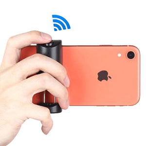 Smartphone Selfie Booster Handle Grip Bluetooth Photo Stablizer Holder with Shutter Relese 1/4 Screw Phone Stand