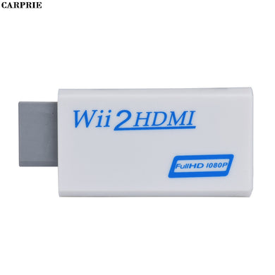 CARPRIE for Wii to HDMI Adapter Converter Support FullHD 720P 1080P 3.5mm Audio for Wii2 HDMI Adapter for HDTV Hot Drop Shipping