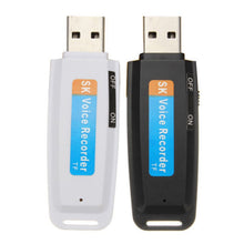 Load image into Gallery viewer, 2020 New arrival U-Disk Digital Audio Voice Recorder Pen charger USB Flash Drive up to 32GB Micro SD TF High Quality J25
