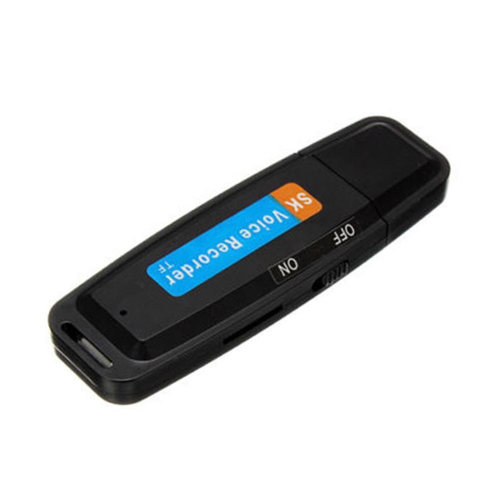 2020 New arrival U-Disk Digital Audio Voice Recorder Pen charger USB Flash Drive up to 32GB Micro SD TF High Quality J25