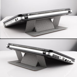Adjustable Laptop Stand Laptop Pad Adhesive Invisible Stands Folding Bracket Portable Tablet Holder for iPad MacBook Laptops