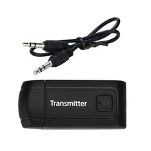 Load image into Gallery viewer, BT450 Mini Wireless Bluetooth Transmitter Stereo Audio Music Adapter for TV Phone PC Y1X2 MP3 MP4 TV PC USB plug
